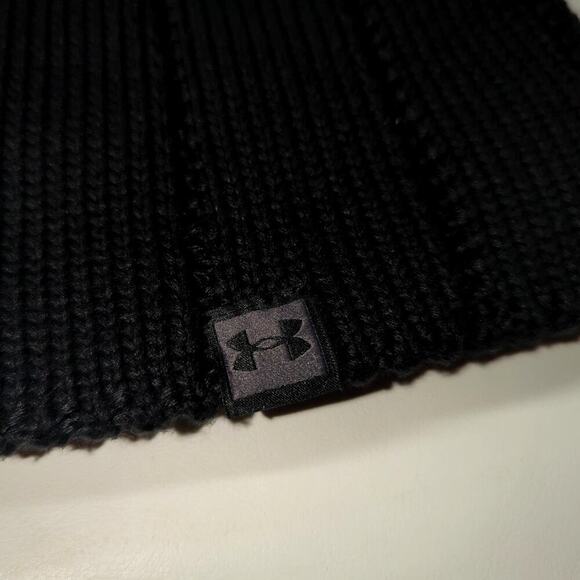 Under Armour Beanie Knit Lined Black One size - Picture 5 of 7